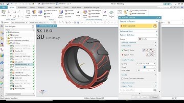 How to draw tire in NX 12