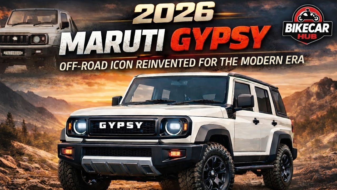 2026 Maruti Gypsy — Legend Ki Wapsi! New Off-Road SUV Ka Full Reveal