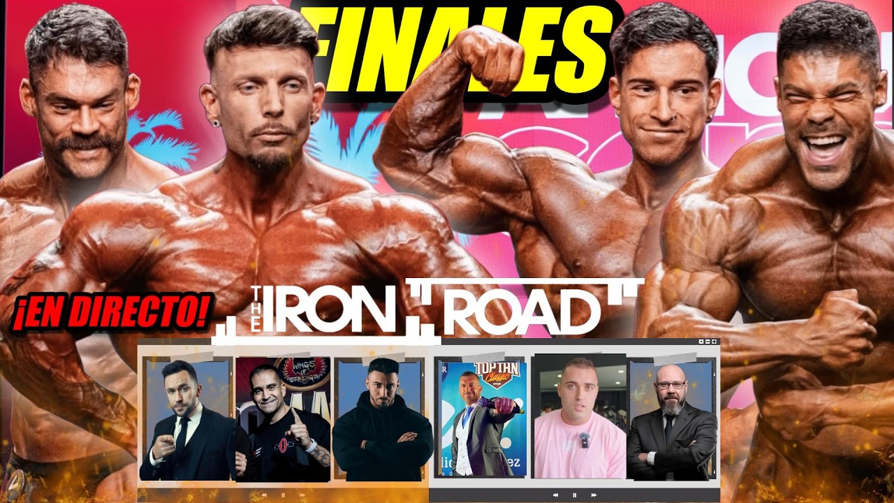 THE IRON ROAD| ¡FINALES ARNOLD SPORT CLASSIC EN DIRECTO! ¿KIM TOP-3? ¿GANARÁ VISSERS?