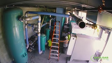 5600 CFM Compressor Install Timelapse