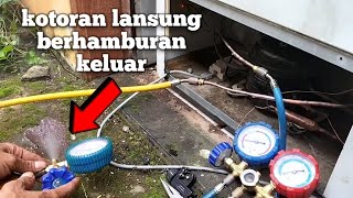 Cara mudah  mengatasi freezer box freon buntu