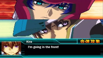 Super Robot Wars W - Freedom Gundam METEOR All Attacks (English Subs)