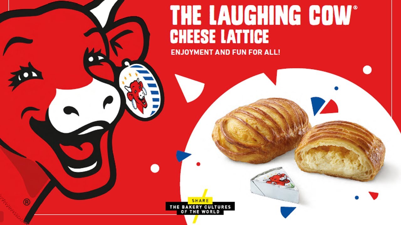 The Laughing Cow® Cheese Lattice 100g (with stickers) | Bridor Site