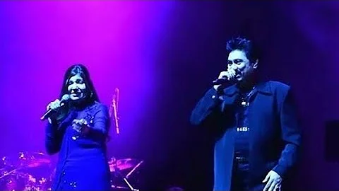 Ye bandhan to pyaar ka bandhan hai live performance by kumar sanu Udit Narayan