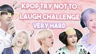 K-pop Try Not To Laugh Challenge (K-pop funny moments)