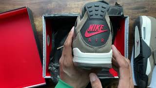 Travis Scott x Air Jordan 4 Olive - On Foot Review and Sizing Guide - Option B