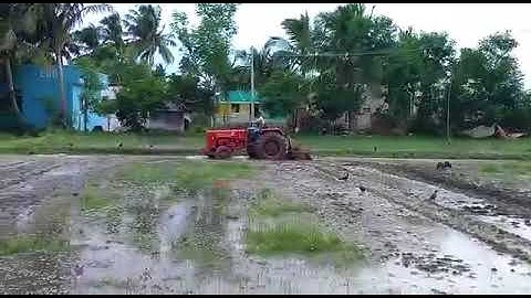 Rotoking Rotary Tiller/ Rotavator Heavy Duty Single Speed in Paddy Field (Wet Land Operation)