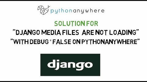 Django media files are not loading when DEBUG=False