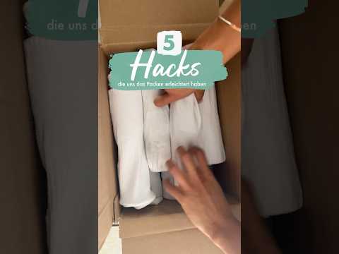 5 HACKS, die uns das Packen erleichtert haben‼️ #lifehacks #packing #moving #hacks #hack @mamiblock