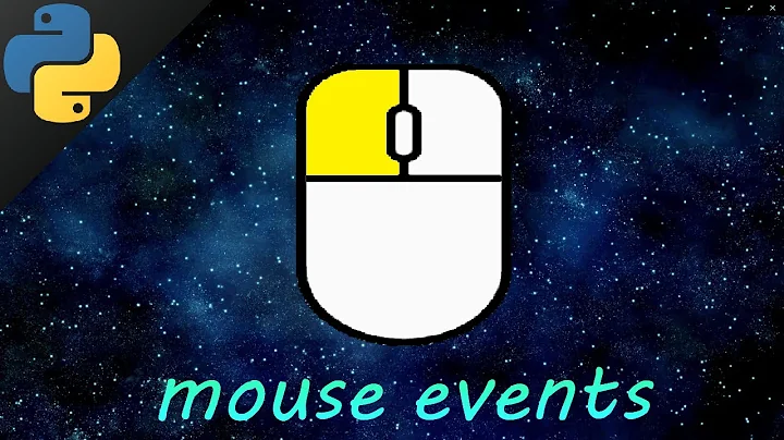 Python GUI mouse events 🖱️