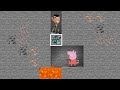 Traps for Mr Bean and Peppa Pig in Minecraft - Gameplay - Coffin Meme