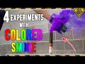 4 Tricks with Colored Smoke! How to Make Colored DIY Smoke Bomb And Pull Some Cool Smoke Tricks!