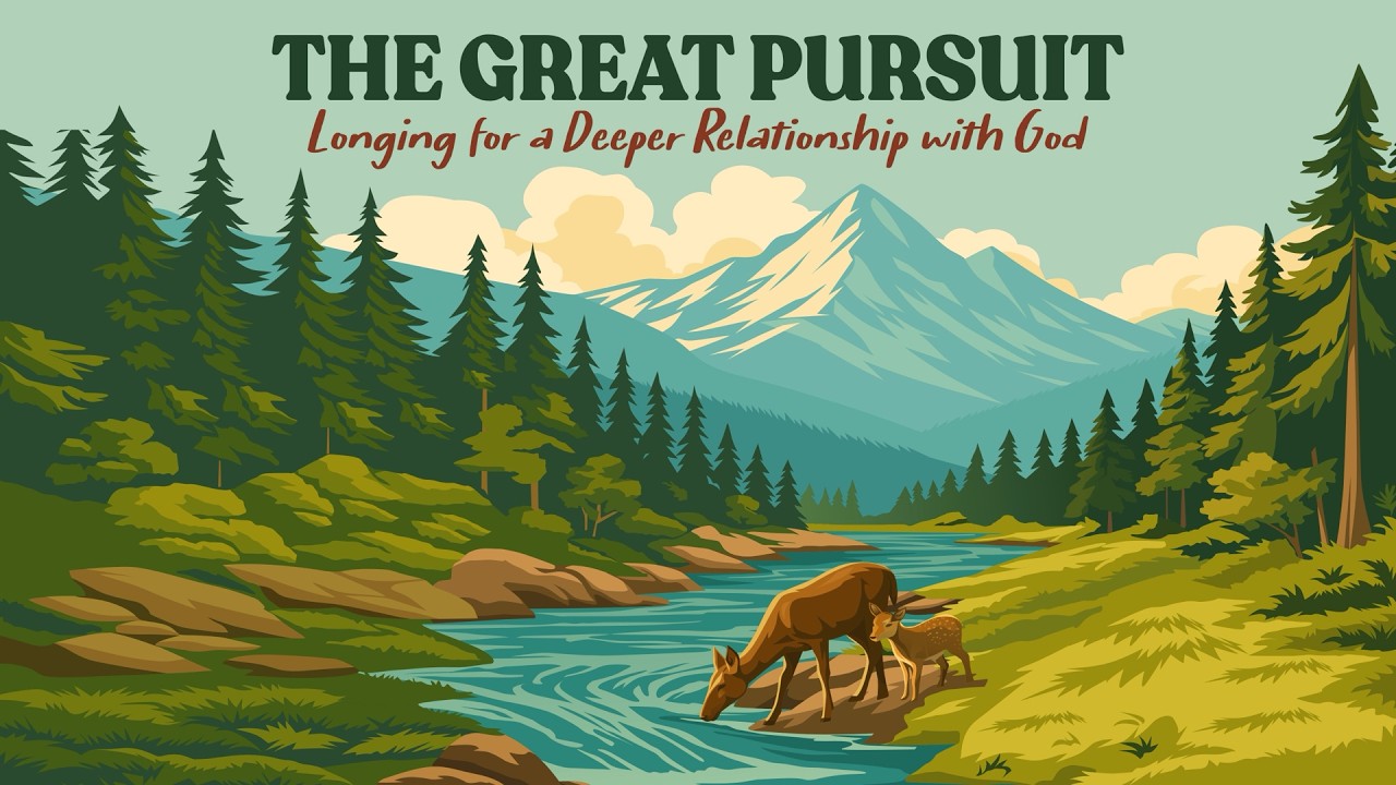 "The Great Pursuit". 2026 Vision. - Pastor Jay Worthington
