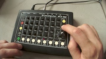 mfb-502 drum synth demo