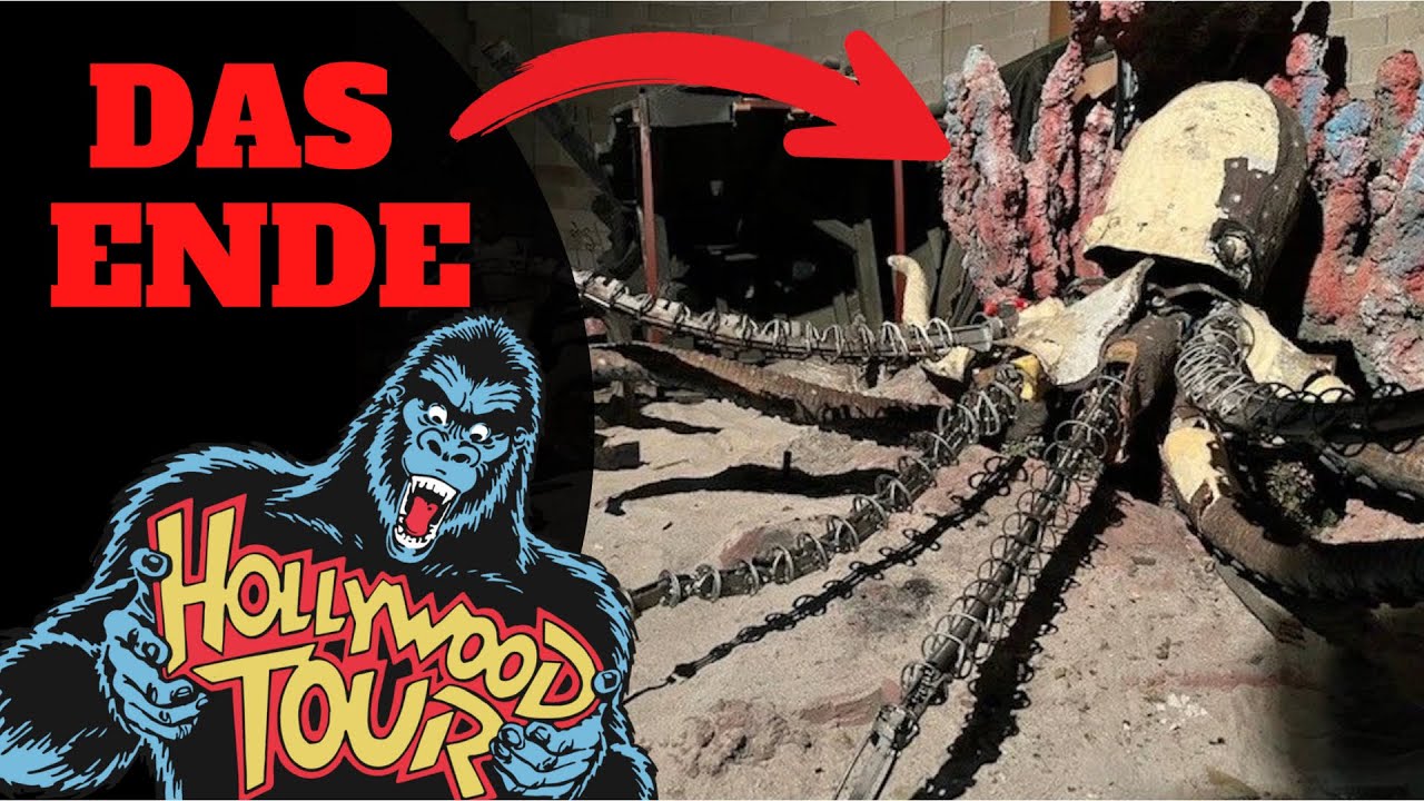 RIP! Hollywood Tour Phantasialand Geschlossen und vor dem Abriss
