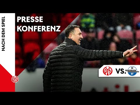 Die PK nach dem Spiel gegen Paderborn | #M05SCP | 2019/20