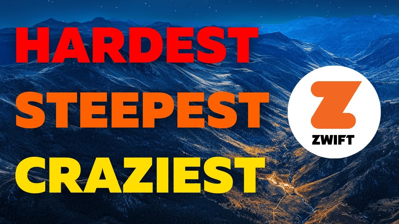 НИКОГДА не выполняйте эти восхождения Zwift, если вы НЕ ТРЕНИРОВАЛИСЬ!