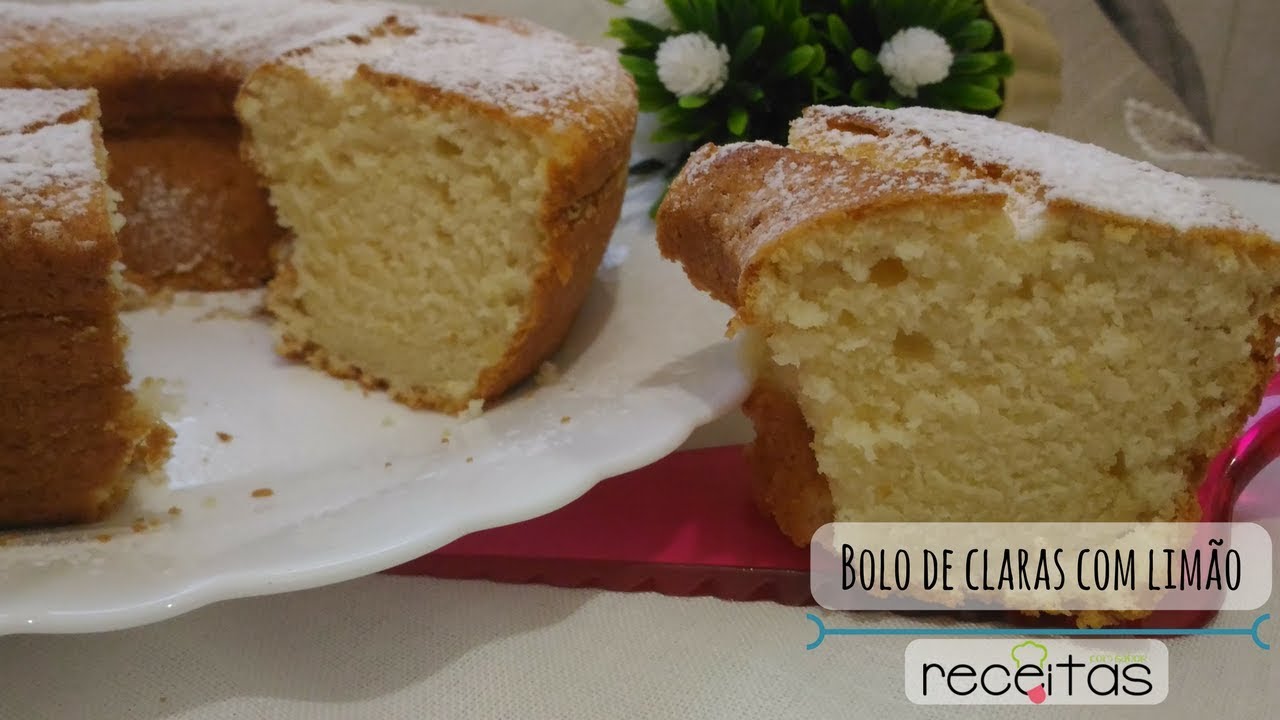 BOLO DE CLARAS COM LIMÃO