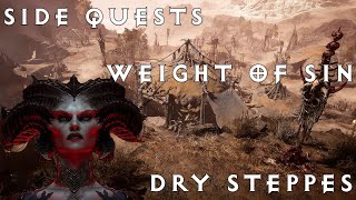 Diablo 4 Side Quest - Dry Steppes - Weight of Sin