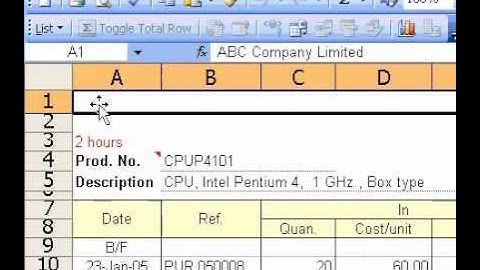 Microsoft Office Excel 2003 Set header or footer margins for printing