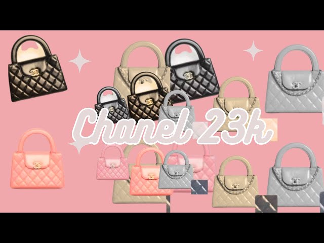 CHANEL 23K COLLECTION - CHANEL FALL WINTER 2023 BAGS, SHOES, ACCESSORIES,  RTW