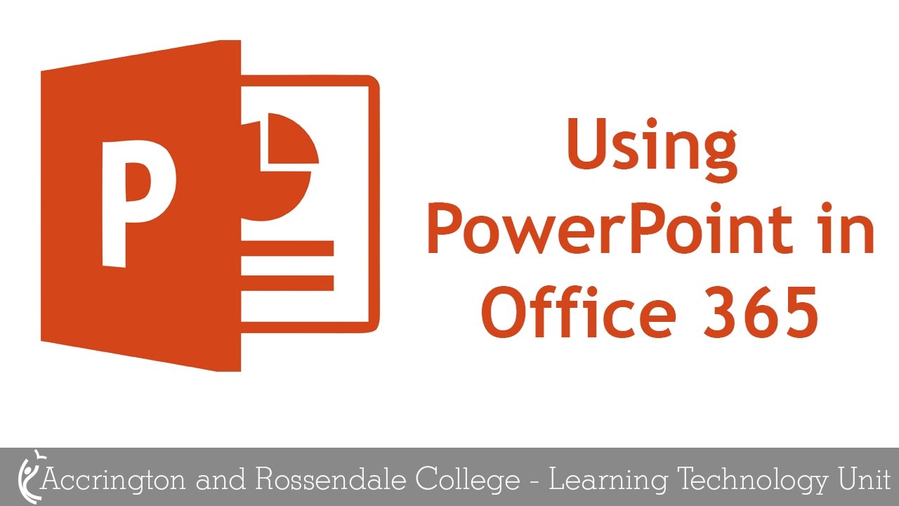 microsoft powerpoint presentation from