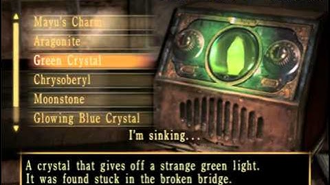 Green Crystal (Fatal Frame II Crystal Radio)