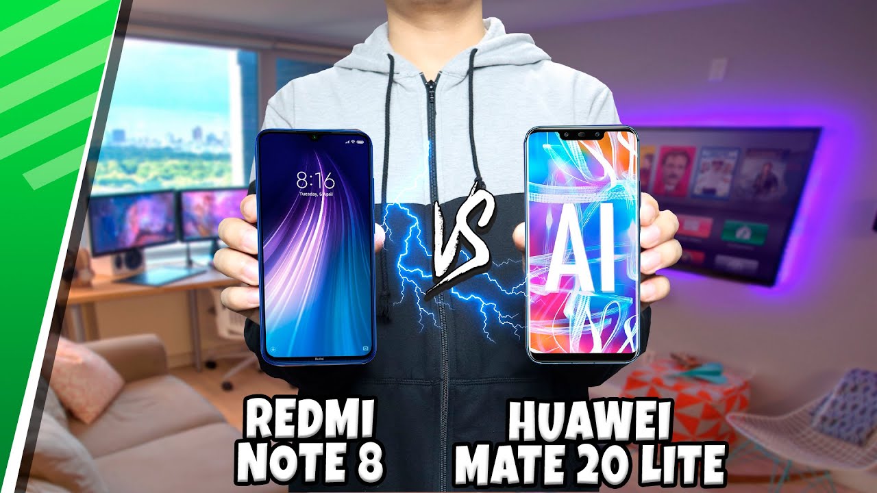 Redmi Note 8 VS Huawei Mate 20 Lite | Comparative | Top Pulso - YouTube