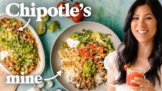 Homemade vs Chipotle BURRITO BOWL | Delicious Dupes