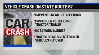 Police investigating Route 67 crash