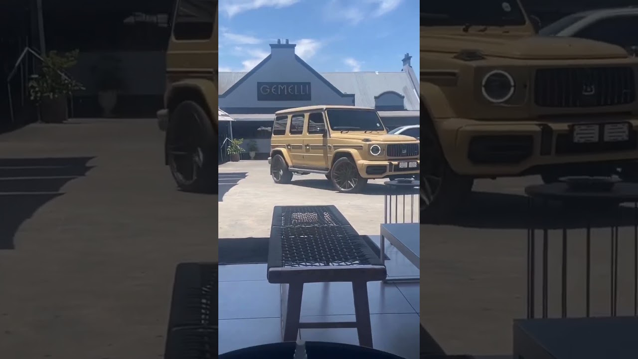 Millionaires having lunch in South Africa | 