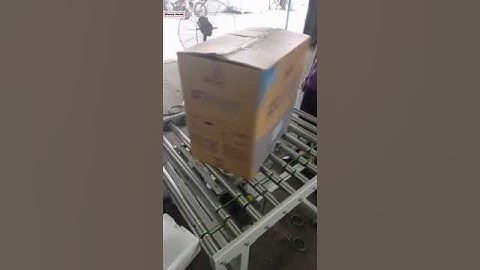 Automatic carton box 180 degree direction moving conveyor customized box corrector conveyor