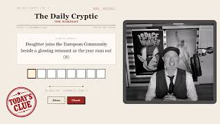 The Daily Cryptic Can You Solve Today s Cryptic Clue