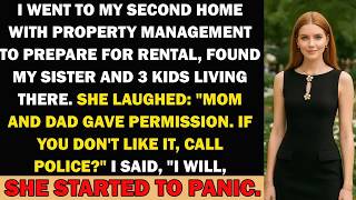 I Visited My Second Home To Rent It Out And Found My Sister Living There With Her 3 Kids