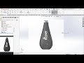 TUTORIAL SOLIDWORKS  | COMO USAR O COMANDO PLANIFICAR SUPERFICIE NO DESIGN DE UM FRASCO.