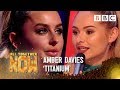 Reality TV Star Amber Davies faces 100 judges after 'Titanium' act - BBC All Together Now 🎤