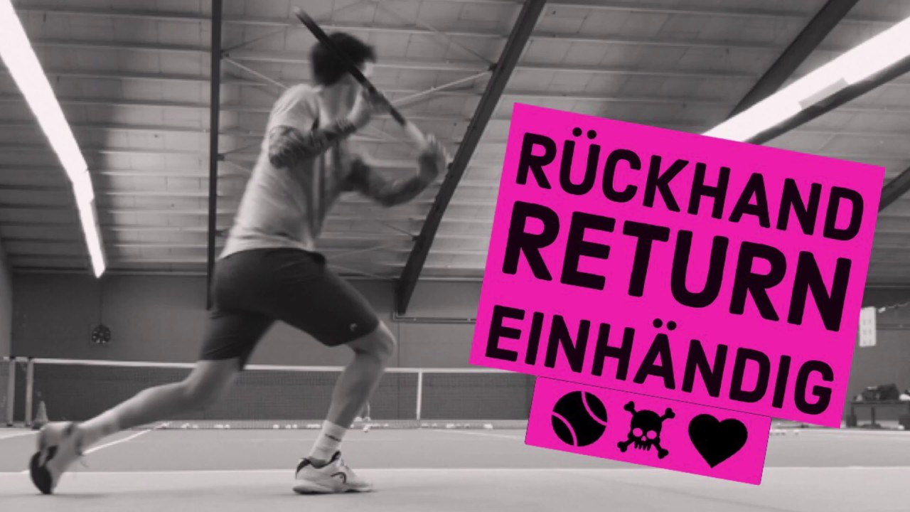 Tennis Einhändige Rückhand Return Tipps | Tennis Ewige Liebe