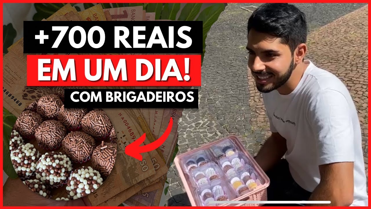 VENDENDO BRIGADEIRO NAS RUAS DE BRAGANÇA PAULISTA