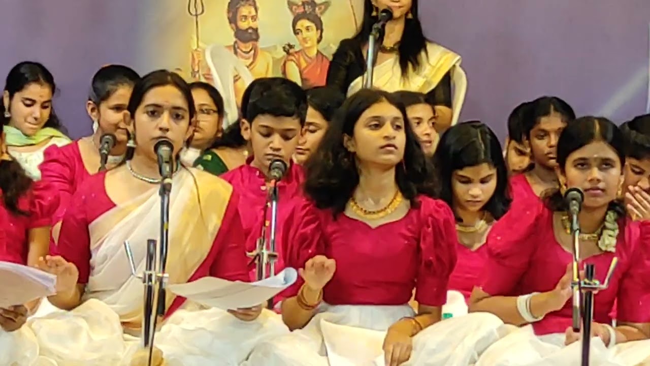 Chinmaya Vidyalaya bhajan 8, Eranakulathappan Temple.
