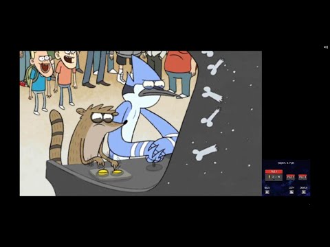 [3DS] Regular Show: Mordecai and Rigby in 8-Bit Land - Gameplay 02