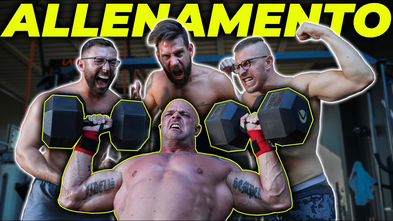 ALLENAMENTO SPALLE con xMurry - Thomas Hungry - Nocciolino