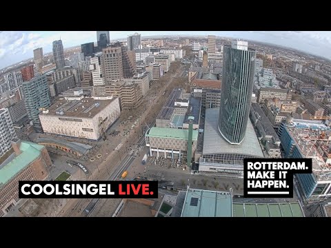 Live Stream - Coolsingel Rotterdam, WTC Rotterdam