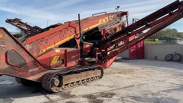 Extec S3 Mobile Screener for sale