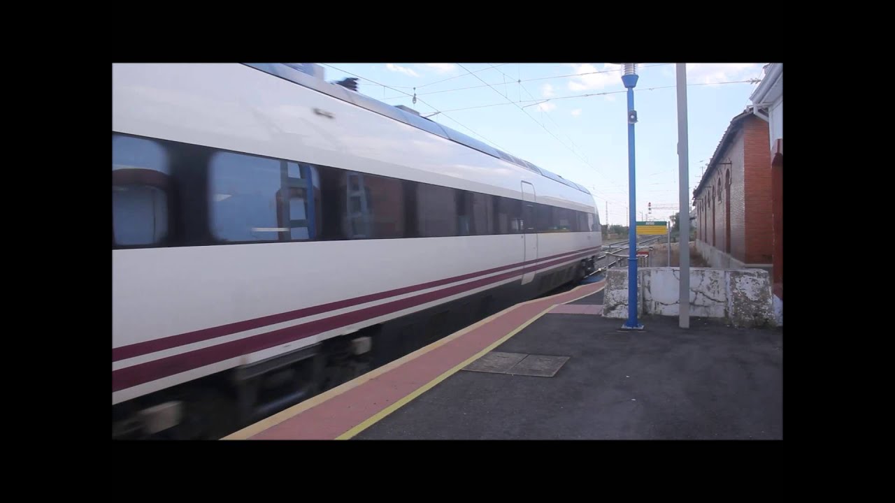 Alvia Barcelona Bilbao en Calahorra. YouTube Alvia Barcelona Bilbao en Calahorra. YouTube