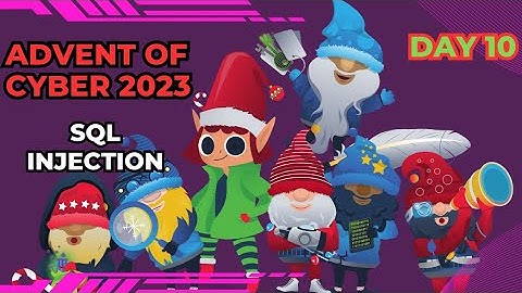 #10. Advent Of Cyber 2023 - TryHackMe | SQL Injection