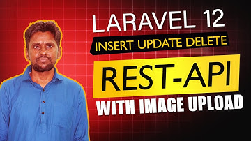 Laravel 12 REST API CRUD operations with Image Upload, CORS & Clean URLs – Step-by-Step Tutorial