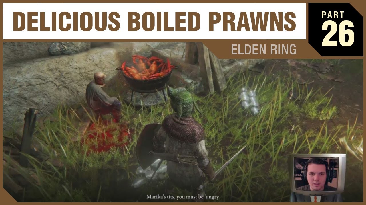 Elden Ring PART 26 DELICIOUS BOILED PRAWNS YouTube