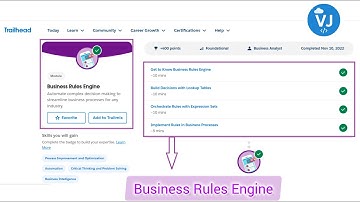Master Salesforce Business Rules Engine | Complete Trailhead Module Guide | Learn Salesforce with VJ