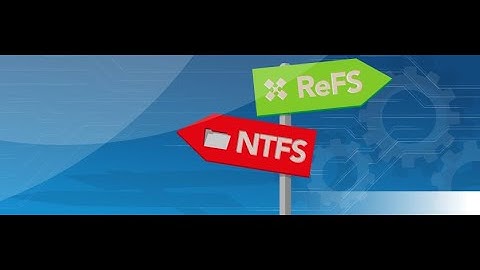 How to Convert Disk Formate from NTFS to ReFS