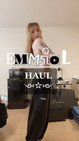 EMMIOL the prettiest @kyra.ehle #emmiol #tryonhaul #shorts